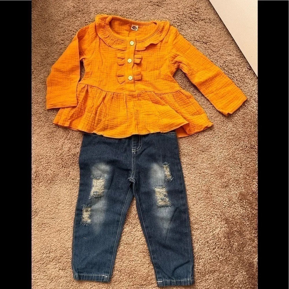 Distressed JEAN SET